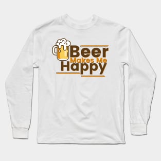 The Best Quotes About Beer 🍺😍 Long Sleeve T-Shirt